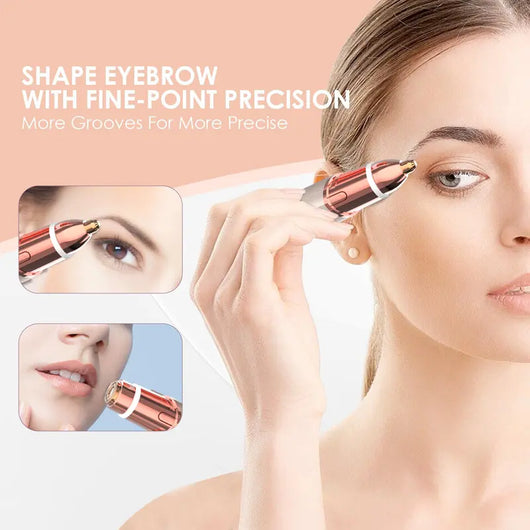 2-in-1 Facial & Eyebrow Hair Trimmer