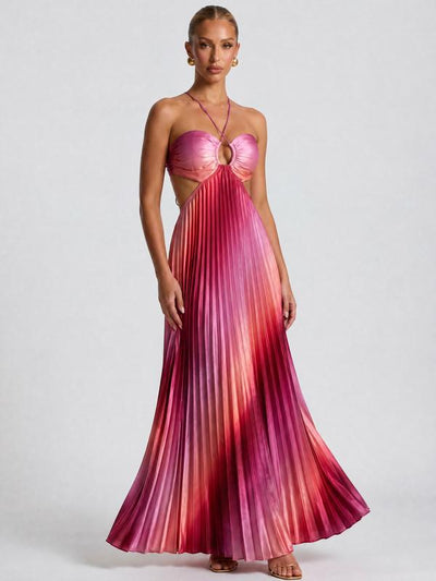 Aurora Plisseekleid