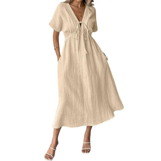 Cotton Midi Dress