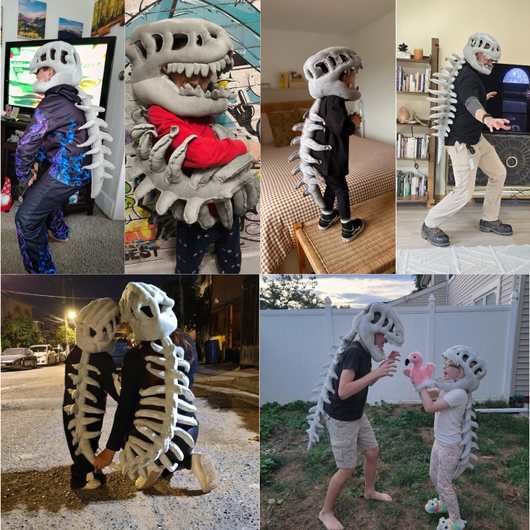 Dino Skeleton Costume