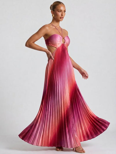 Aurora Plisseekleid