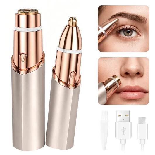 2-in-1 Facial & Eyebrow Hair Trimmer